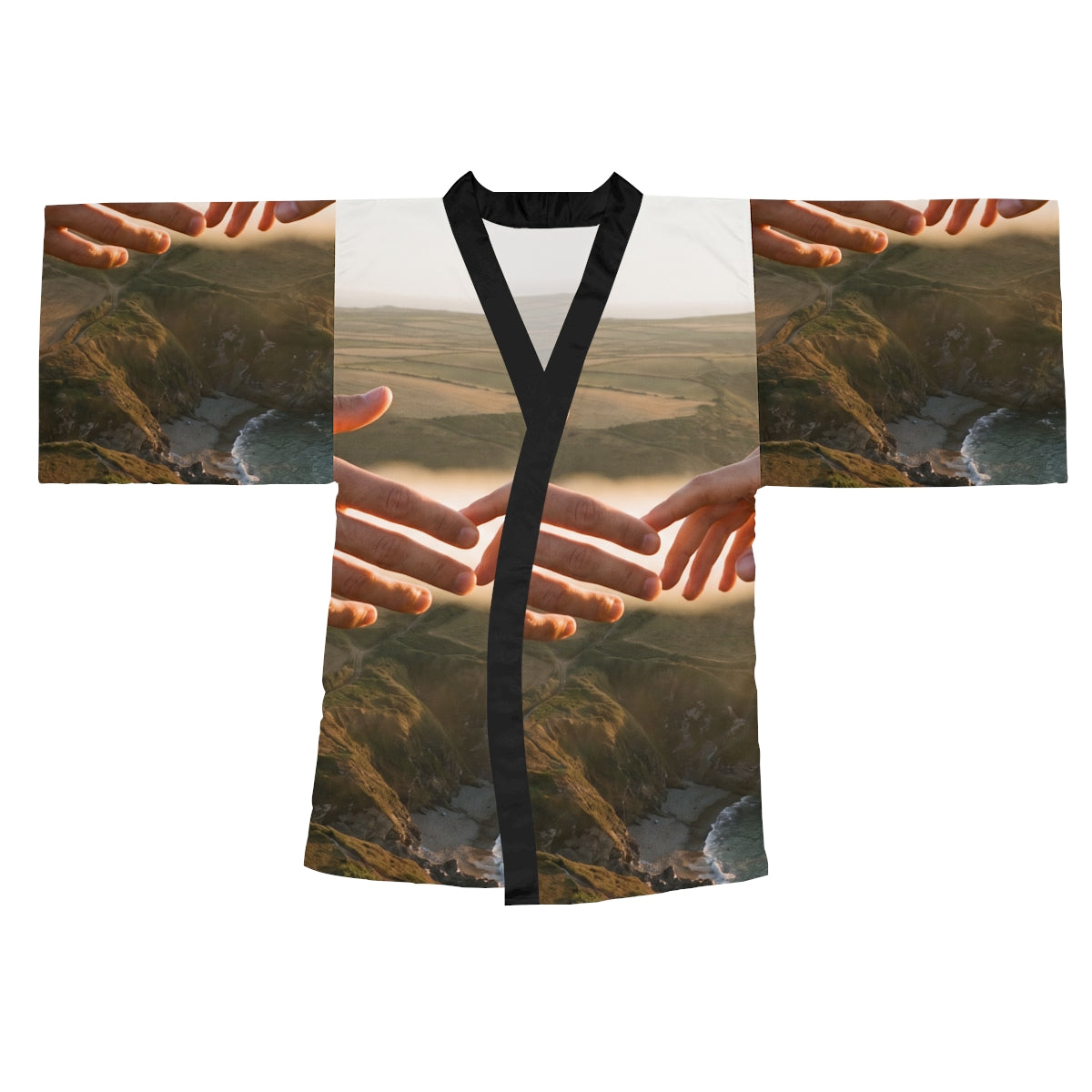 Long Sleeve Kimono Robe - The Infinite Touch | Ethereal... |...