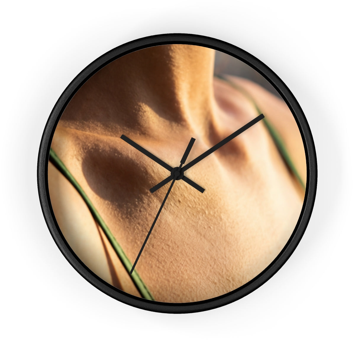 Golden Hour Wall Clock - Sunset Shadows Timepiece | Echovira...