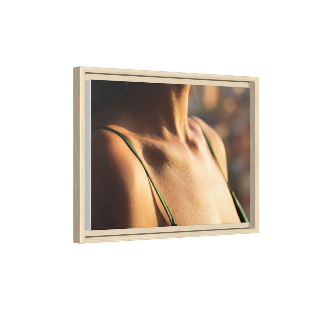 Matte Canvas Framed - Golden Hour Portrait