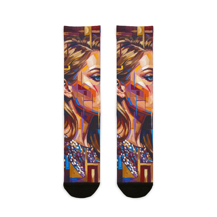 Sublimation Crew Socks - Shattered Elegance