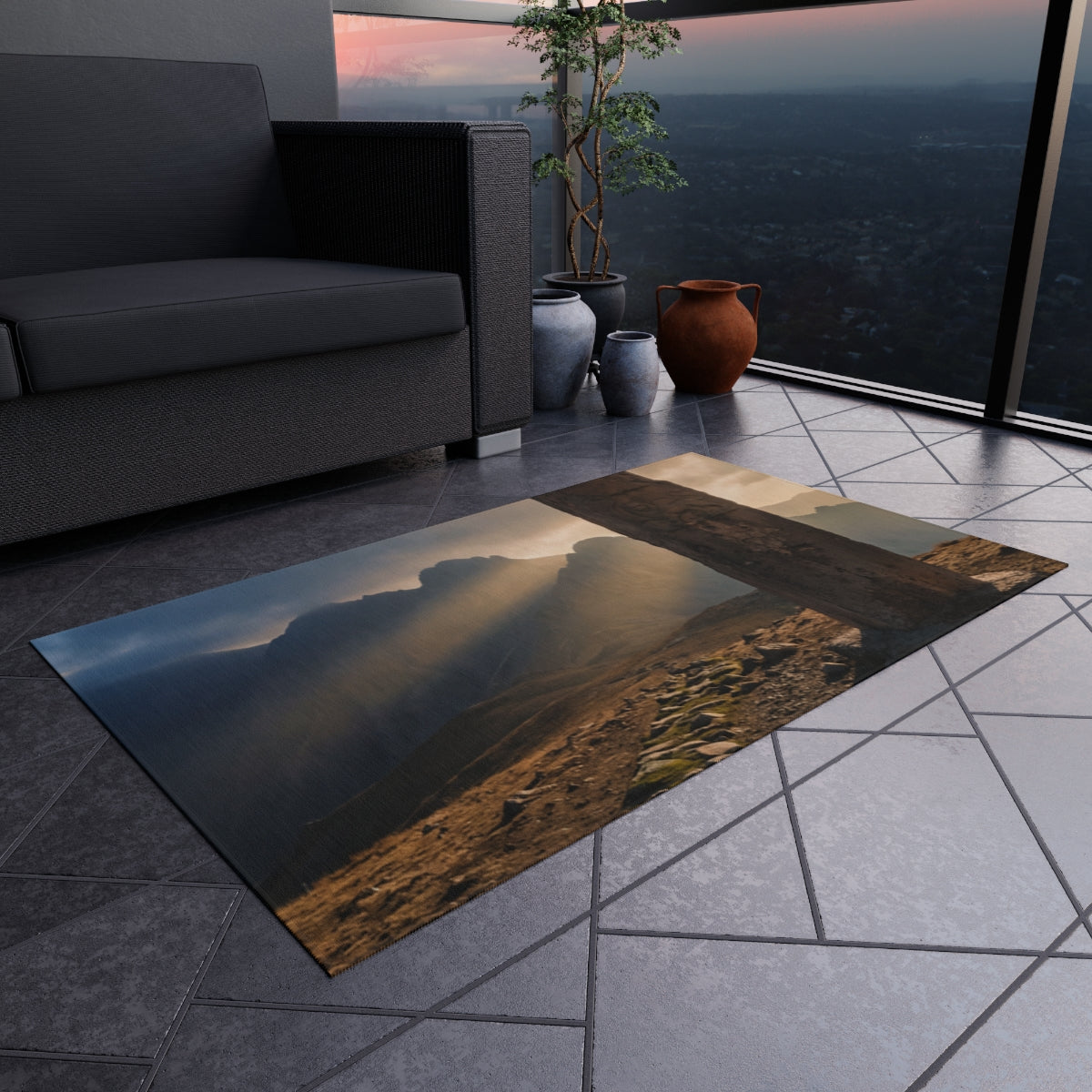 Outdoor Rug - Ancient Ruins Vibe
