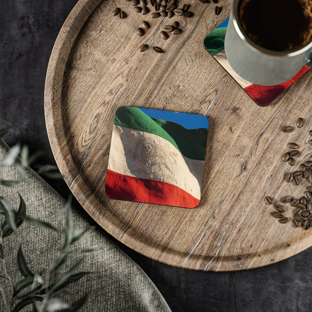 Drink Coasters - Vintage Emblem Set