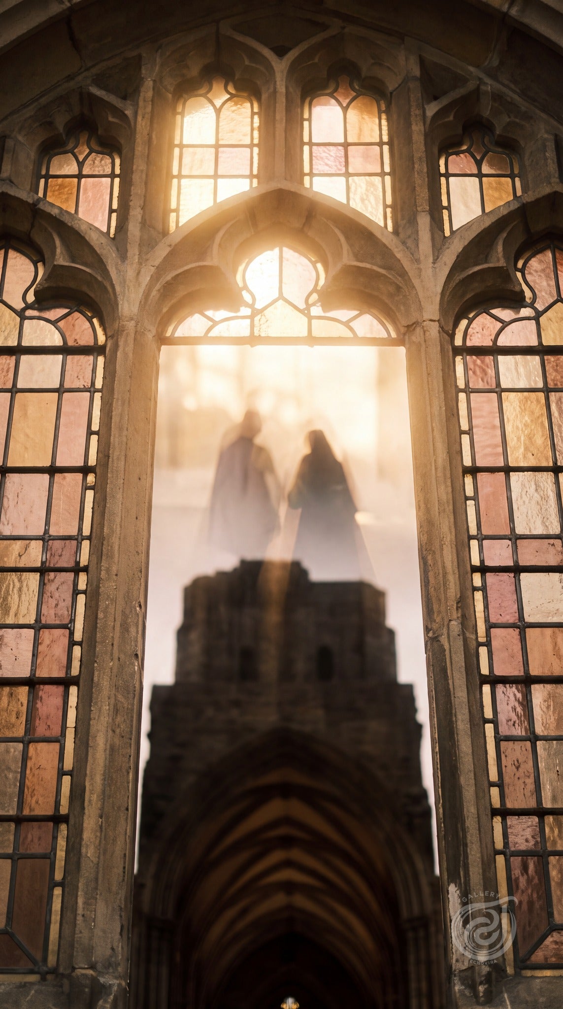 Gothic Abbey Digital Art Download