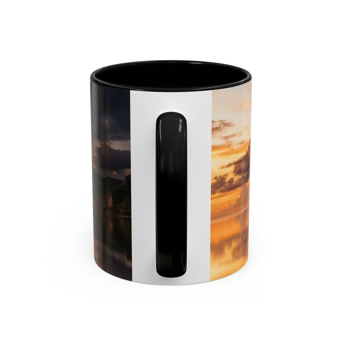 Accent Mug - Golden Hour Cloudscape | Echovira Gallery