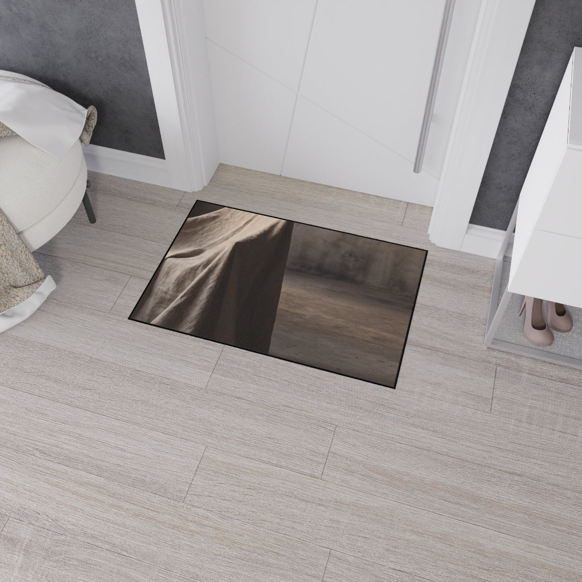 Heavy Duty Floor Mat - Minimalist Stillness