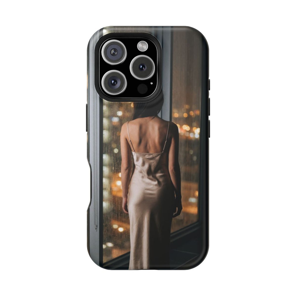 Impact-Resistant Case - Rainy Penthouse | Echovira Gallery