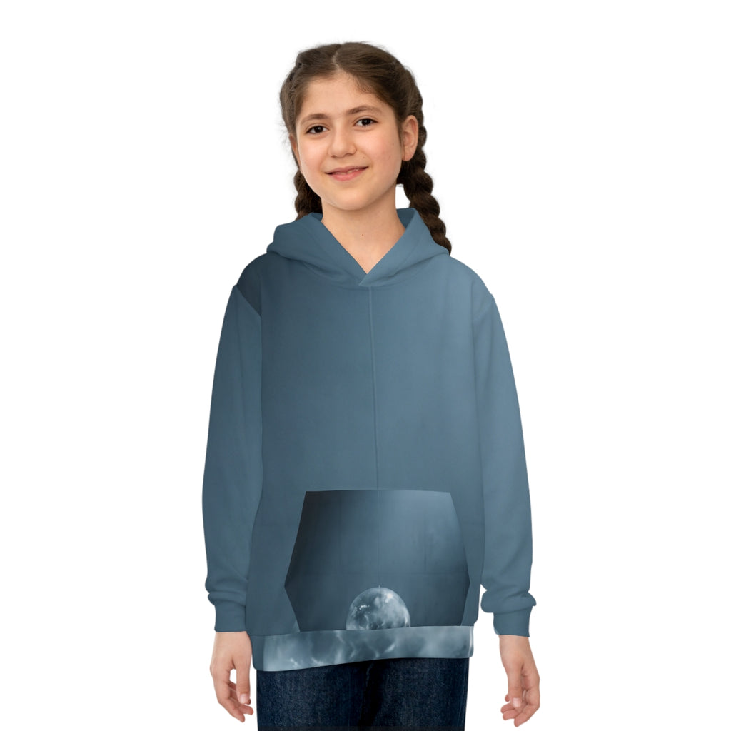 Children's Hoodie Brutalist Monolith Art
