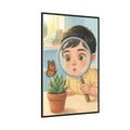 Matte Canvas Framed - Curious Naturalist — Black / 1.25"......