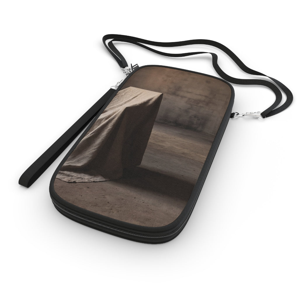 Passport Wallet - Draped Silence Still Life Art - Shadowed...