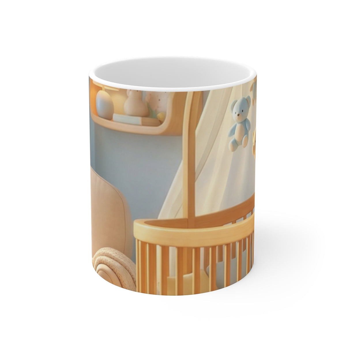 Cozy Nursery 11oz White Mug - Morning Calm