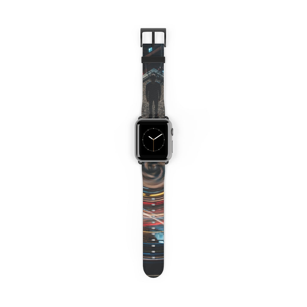 Apple Watch Band - Urban Velocity Vortex | Echovira Gallery