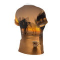 Women's Coastal Sunset Horse Cut & Sew Tee