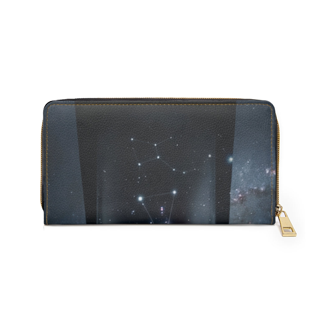 Orion Constellation Art Zipper Wallet