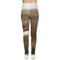 Youth Leggings - The Infinite Touch | Ethereal Coastal Art |...