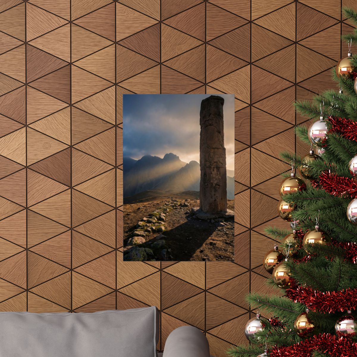 Matte Vertical Posters - Mystic Monolith Ancient Persian......