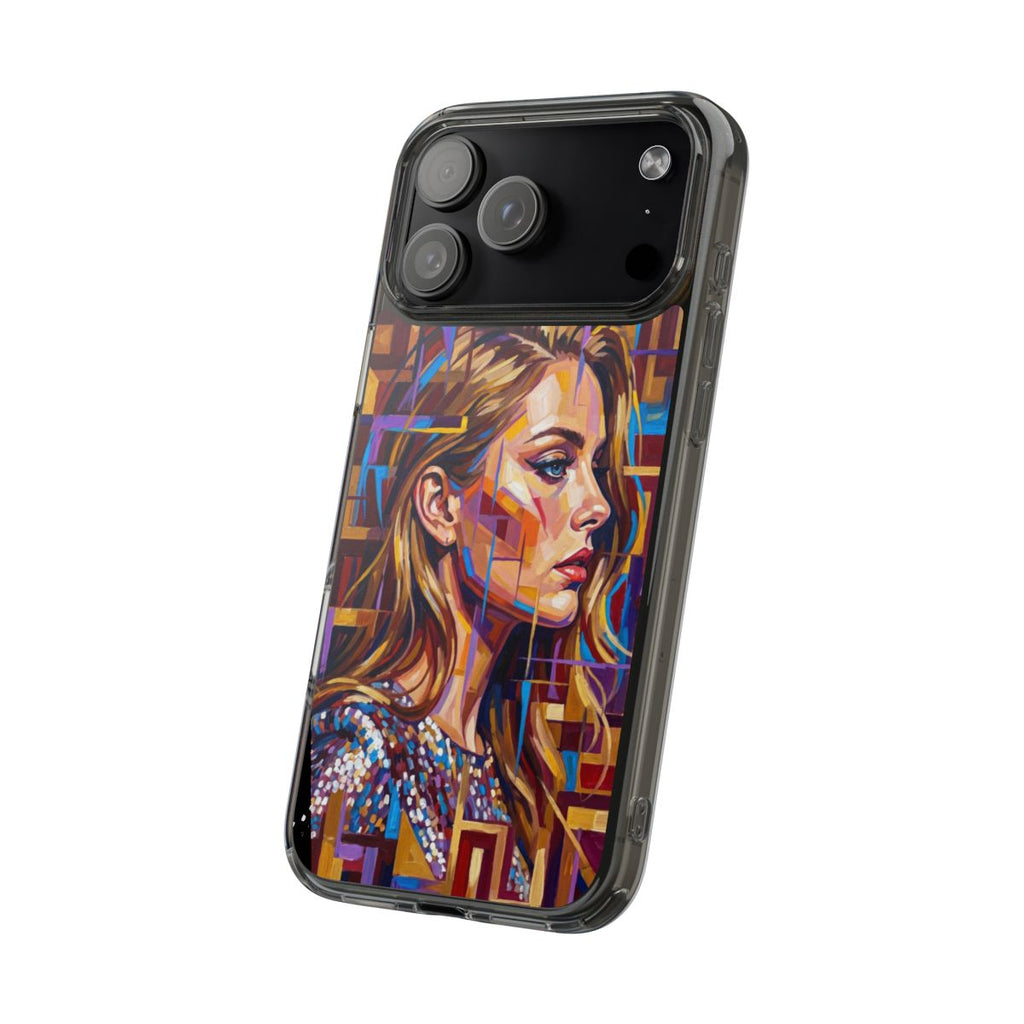 Clear Impact-Resistant Case - Shattered Elegance | Echovira...