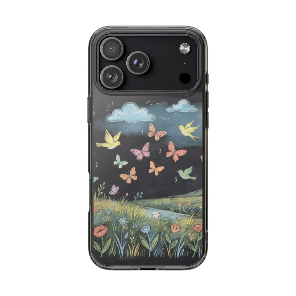 Clear Impact-Resistant Cases - Clear Phone Case - Meadow......