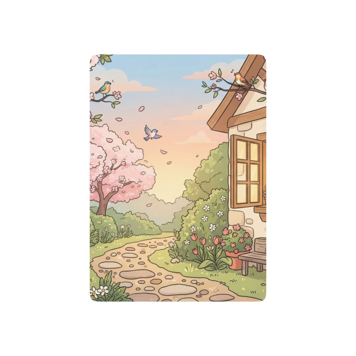 Poker Playing Cards - Fairytale Garden Deck | Echovira...