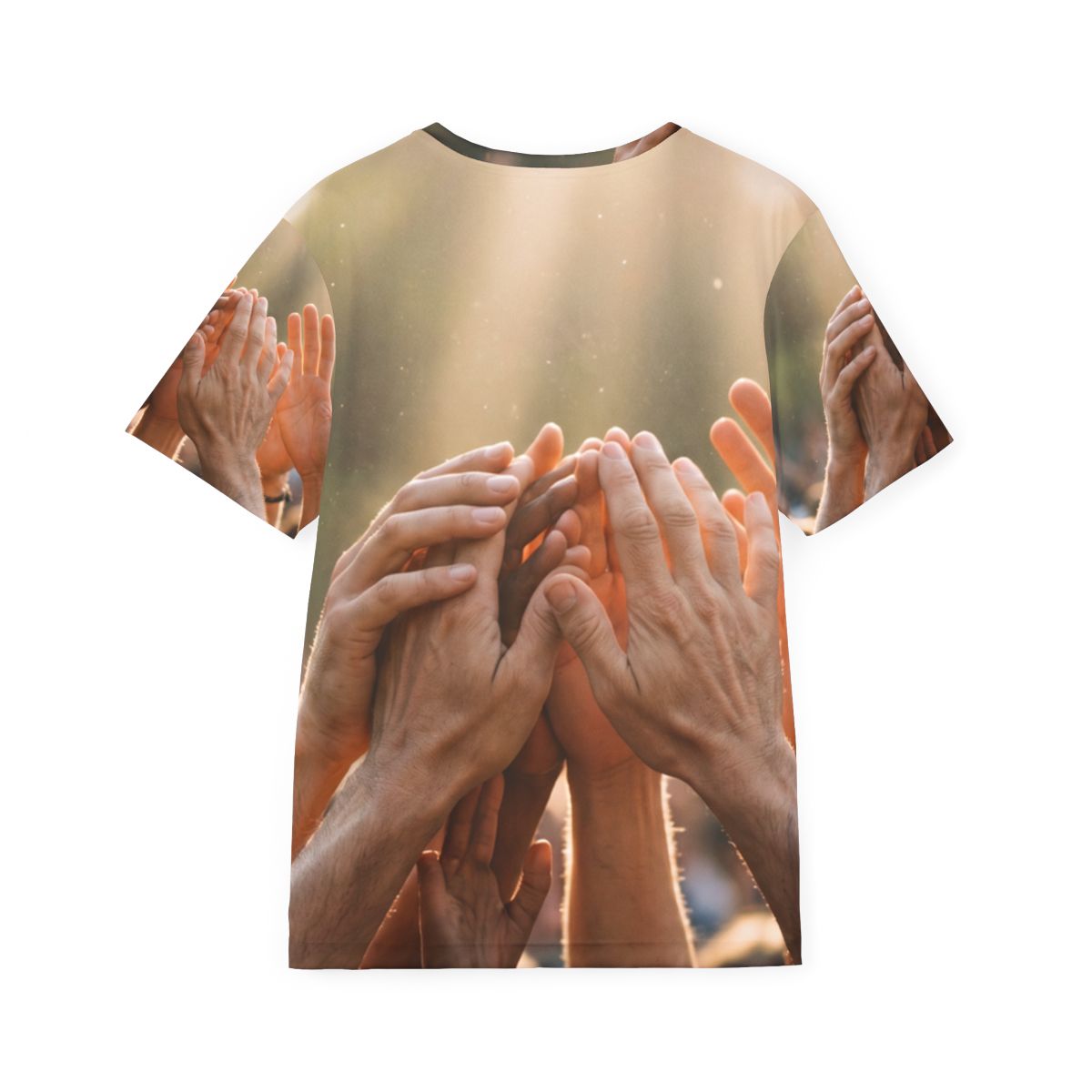 Men's Sports Jersey - Golden Rays of Unity Wall Art |...