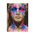 Neon Classical Bust Toddler Blanket