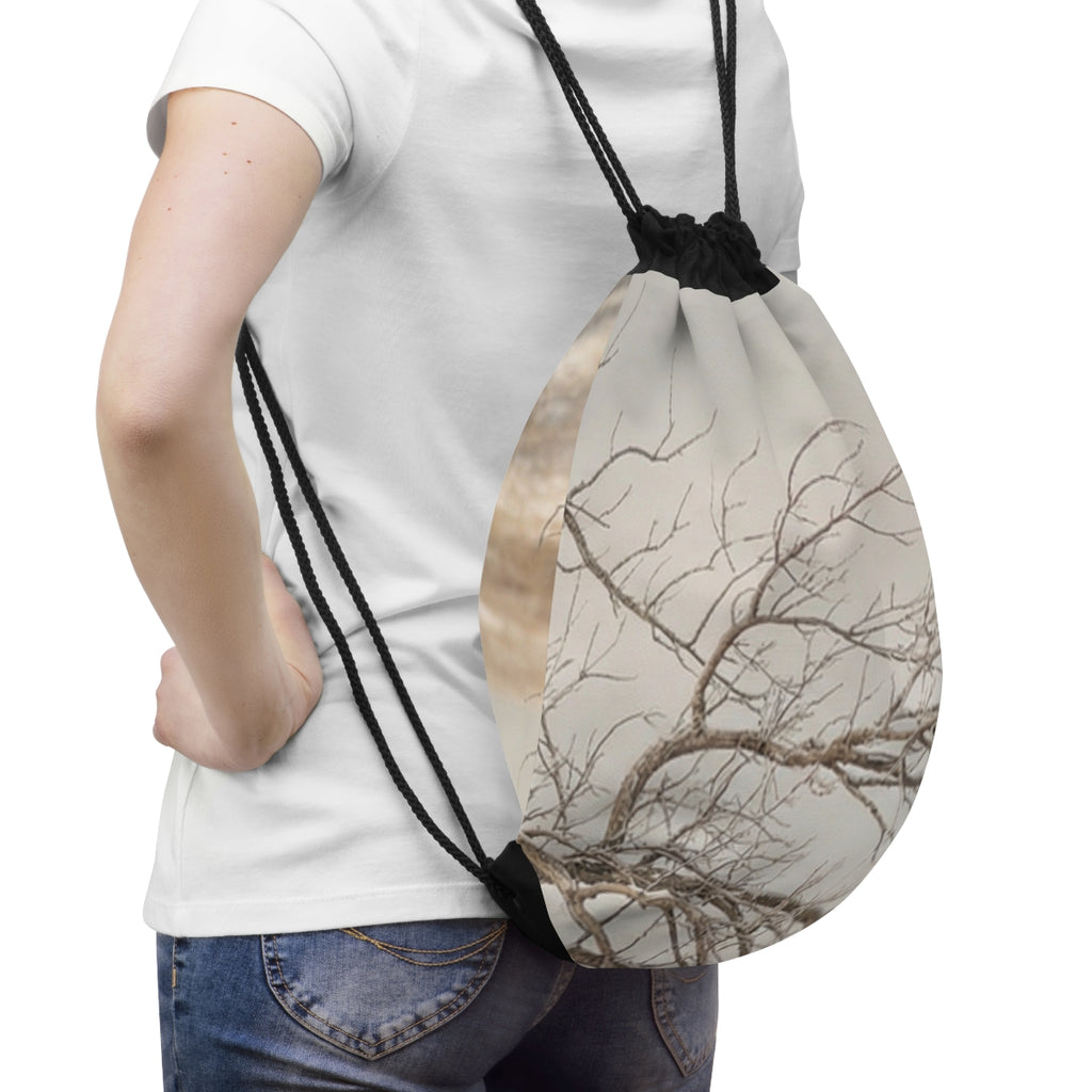 Drawstring Bag - Neutral Nature Vibe