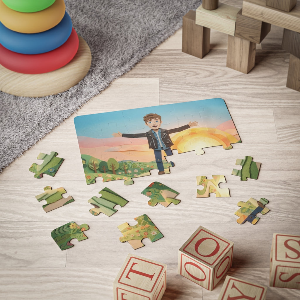 Kids' 30-Piece Puzzle - Sunny Meadow | Echovira Gallery