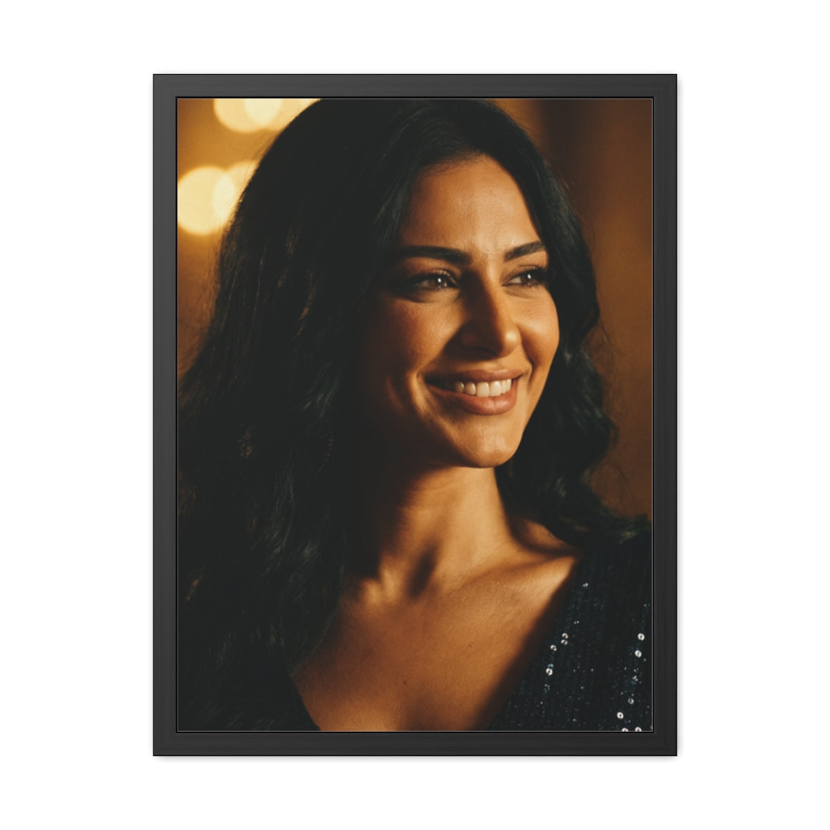 Framed Poster - Cinematic Portrait — Portrait
