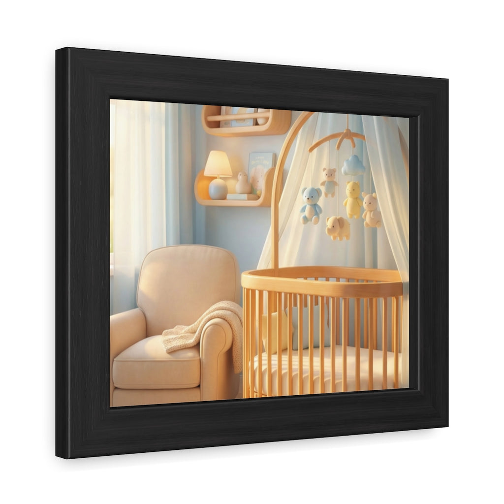 Serene Nursery Framed Posters - Room Decor — Landscape