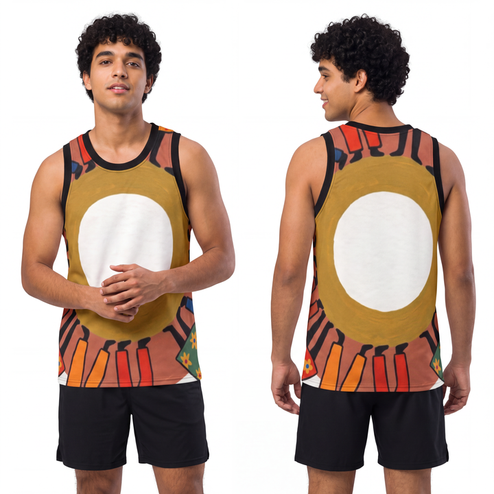 Men's Basketball Jersey - Unity Mandala