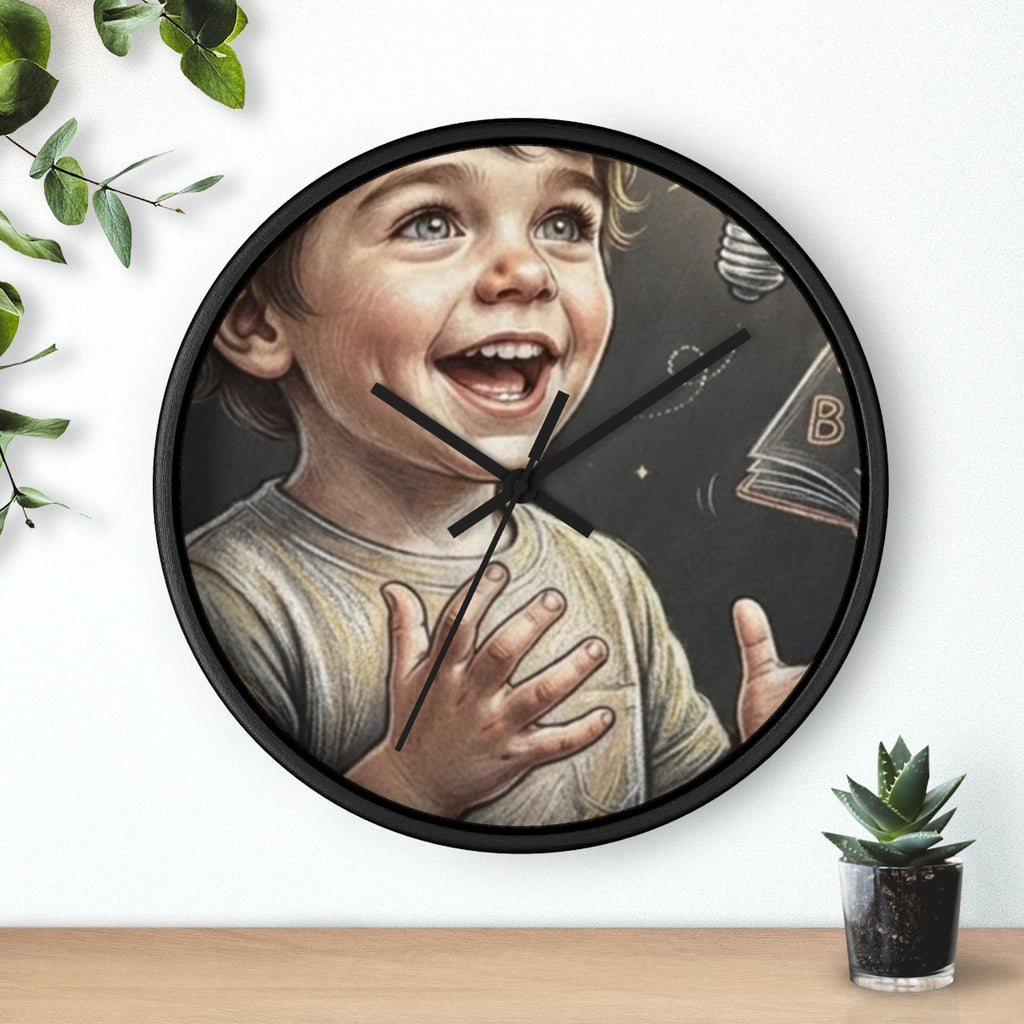Wall Clock - Time to Discover | Echovira Gallery