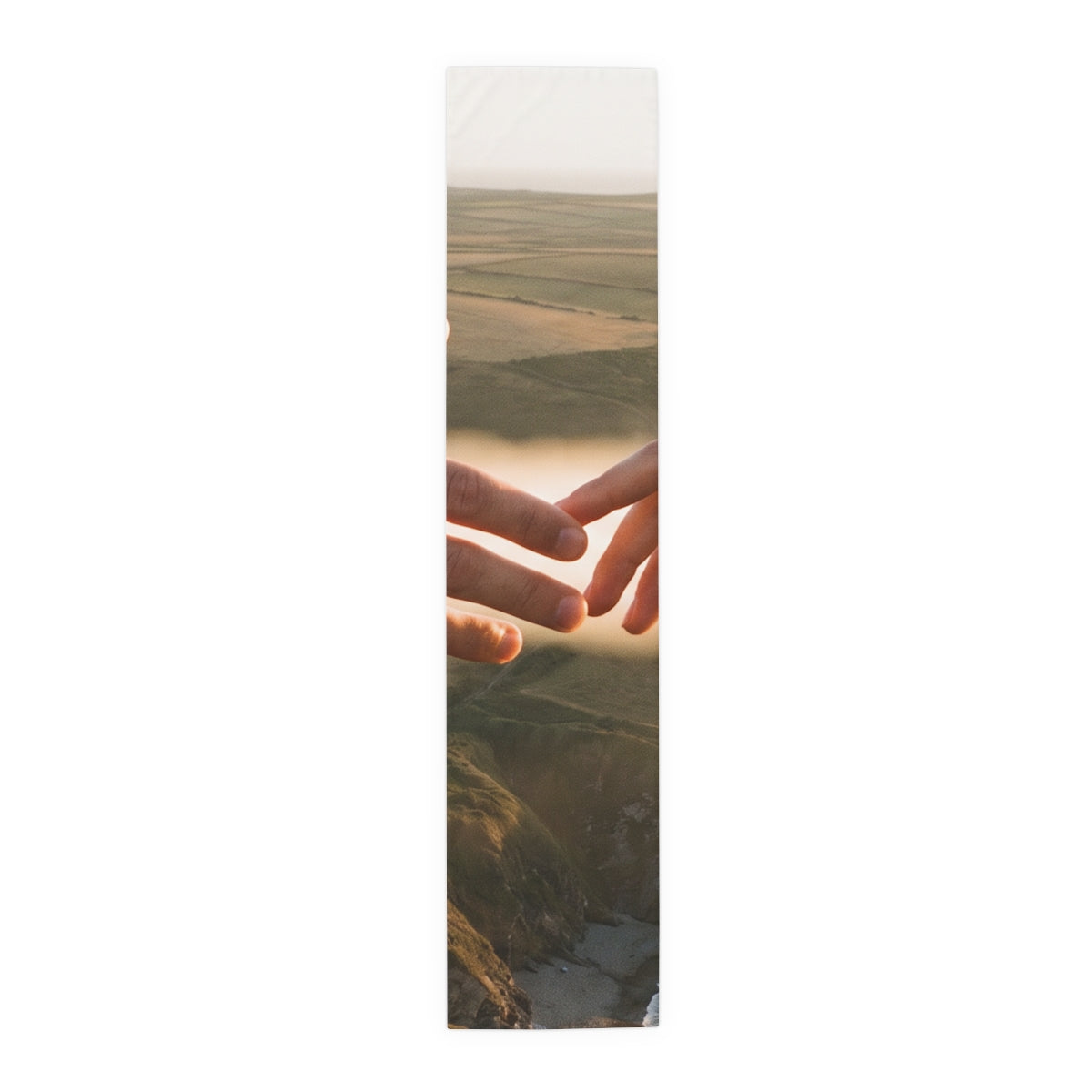 Table Runner - The Infinite Touch | Ethereal Coastal Art |...