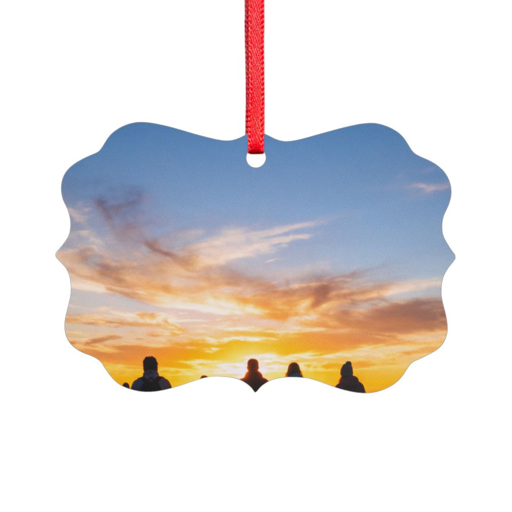 Acrylic Ornament - Mountain Dusk