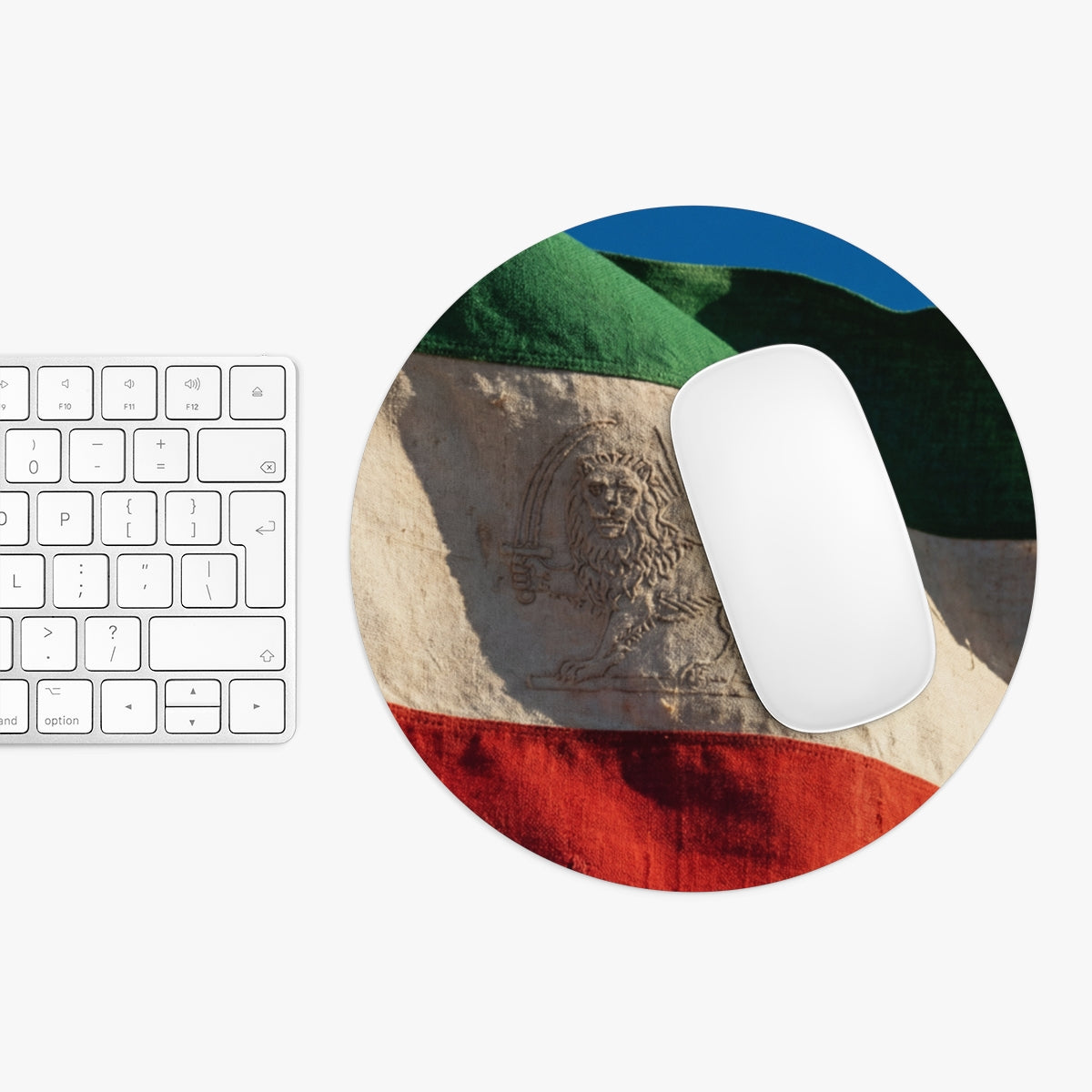 Desk Mouse Pad - Historic Flag Crest