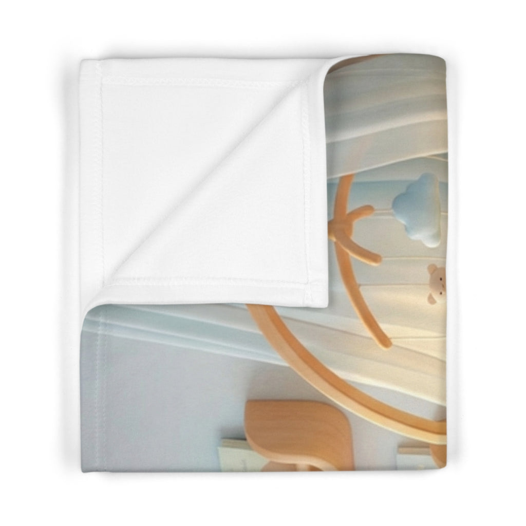 Soft Fleece Baby Blanket - Gentle Scandi Snuggles