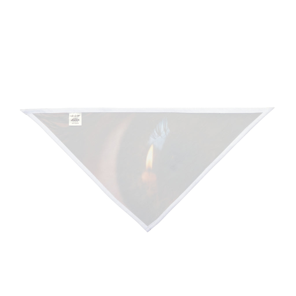 Pet Bandana - Amber Iris Reflection Fine Art Print |...