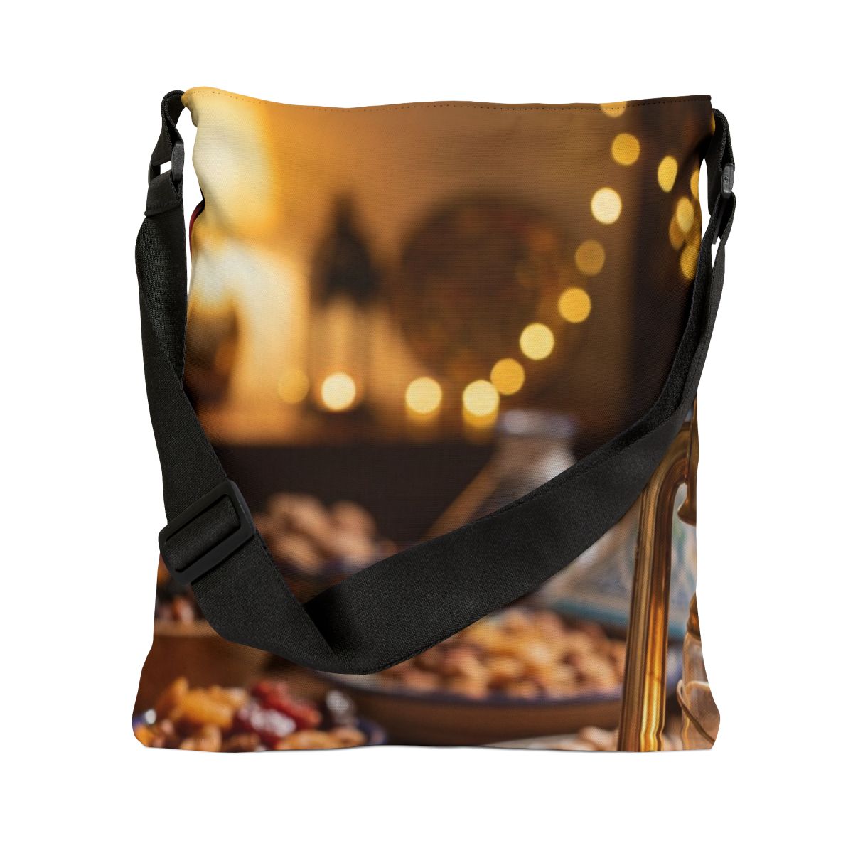 Adjustable Tote Bag - Persian Feast Crimson | Echovira...
