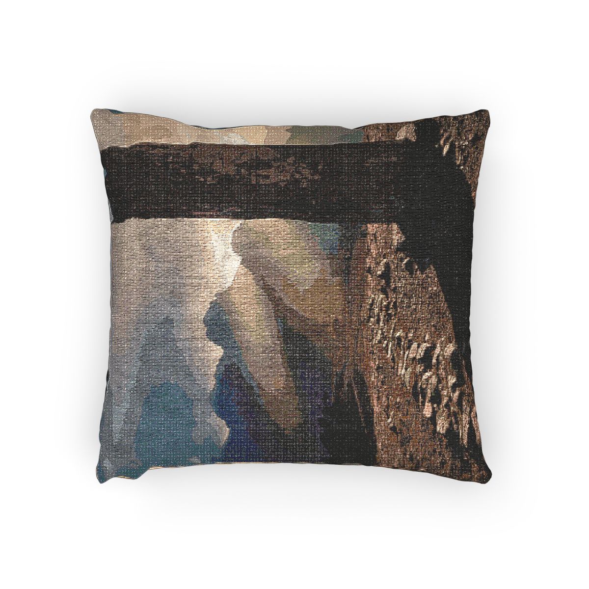Woven Throw Pillow - Ancient Vibe