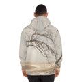 Men's Fashion Hoodie - Silent Branches Winter Landscape Art...