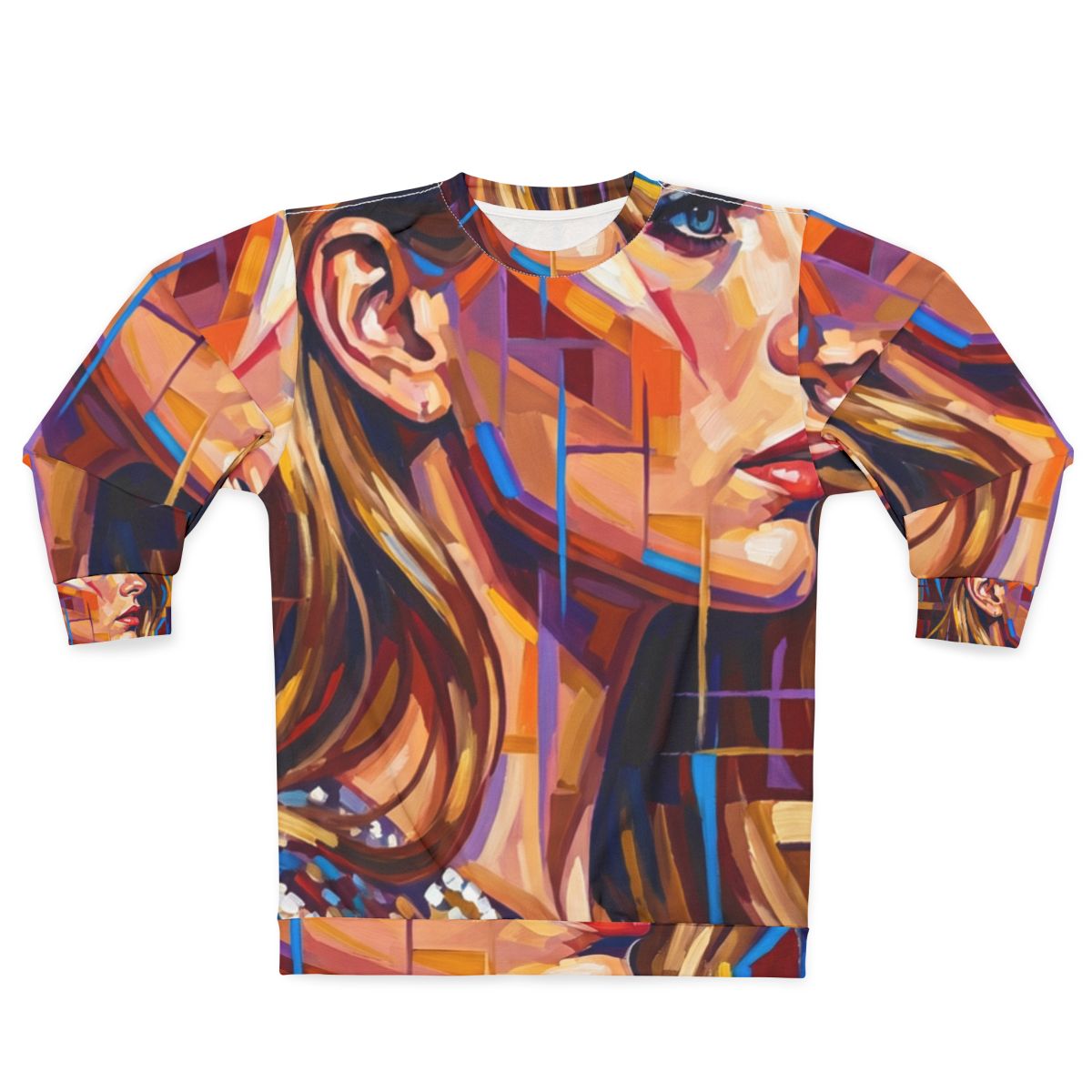 Men's Sweatshirt - Shattered Elegance | Echovira Gallery