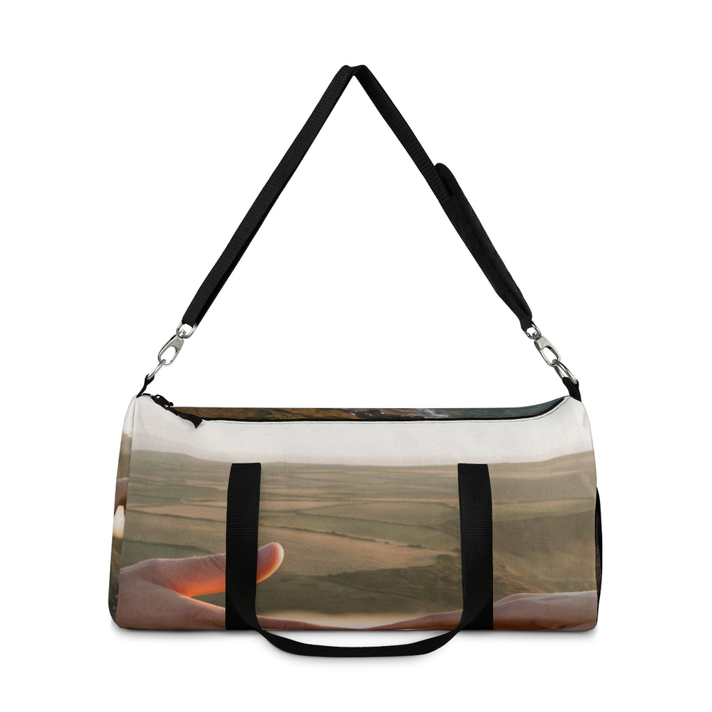 Duffel Bag - The Infinite Touch | Ethereal Coastal Art |...