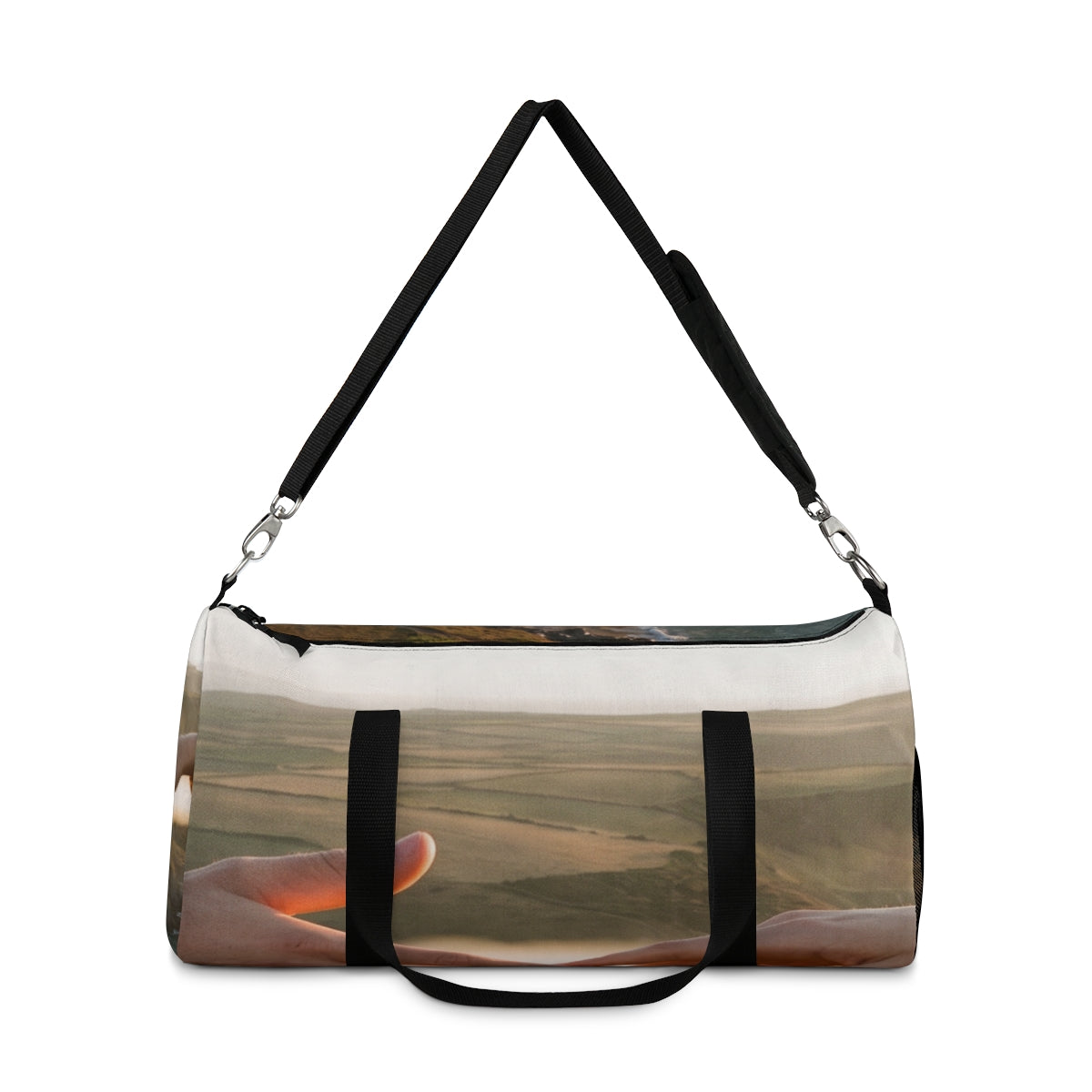 Duffel Bag - The Infinite Touch | Ethereal Coastal Art |...