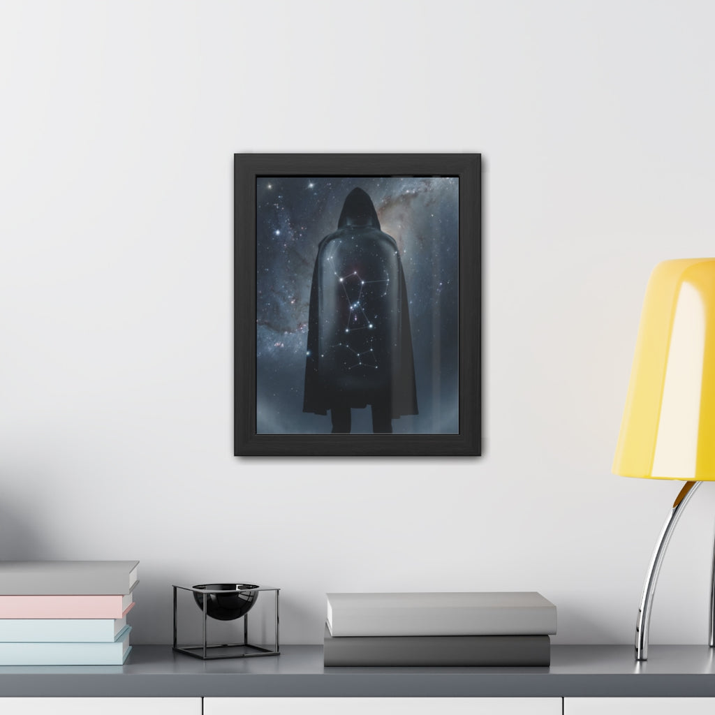 Framed Poster - Orion Cosmic Voyager — Portrait (8×12, 9×11...