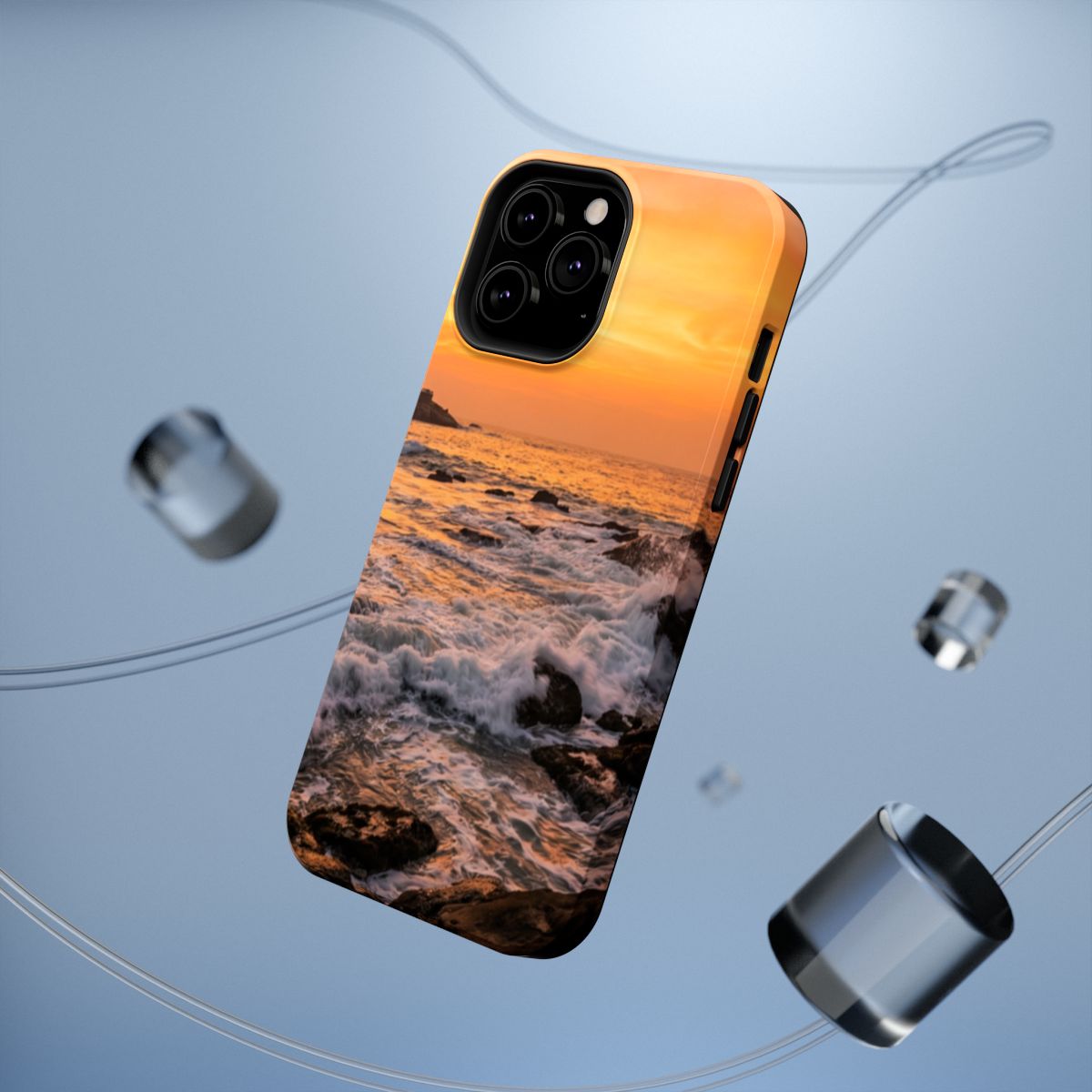 Impact-Resistant Cases - Phone Case - Sunrise Coastal Art— sizes part 1/2