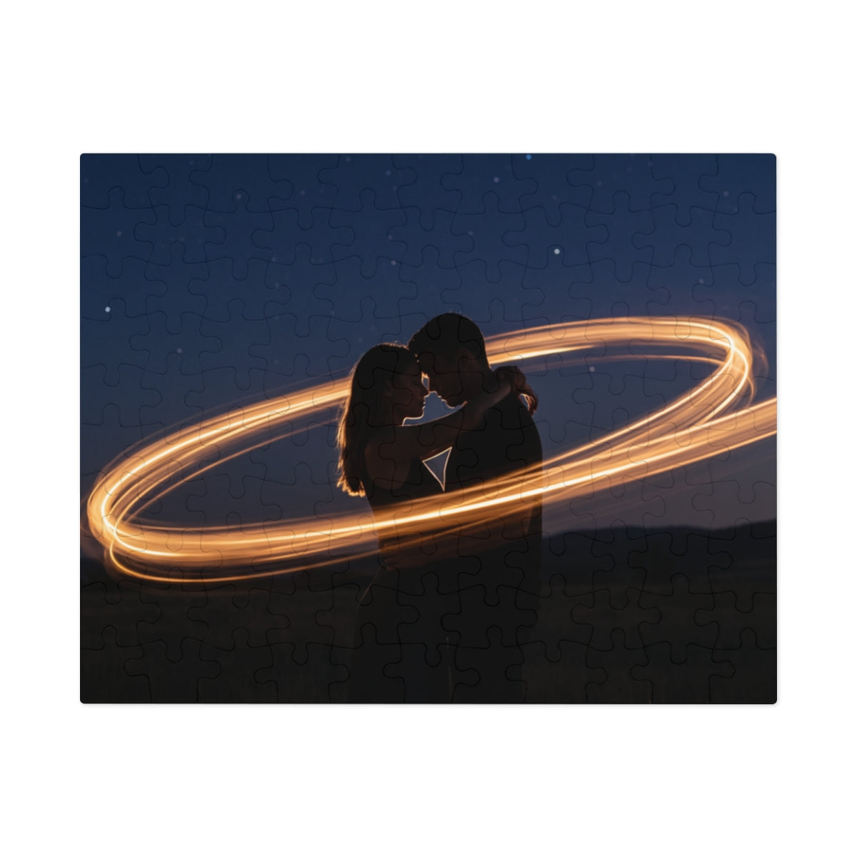 Jigsaw Puzzle with Tin - Midnight Halos (30, 110, 252, 500...