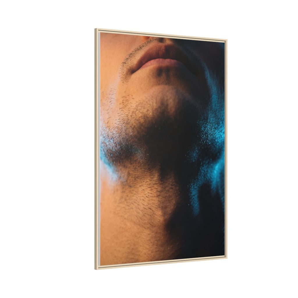 Framed Matte Canvas - Neon Noir