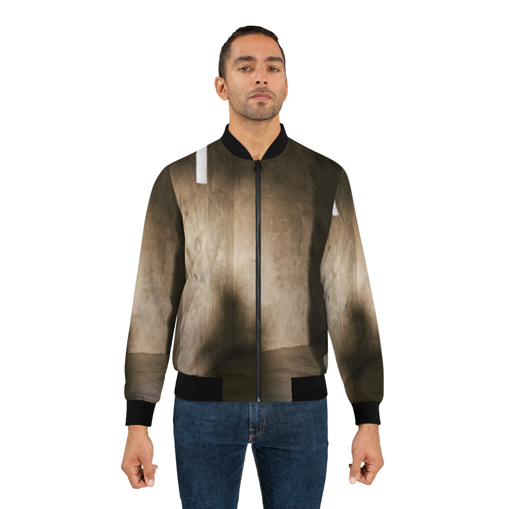Men's Bomber Jacket - Shadows of the Citadel moody... |...