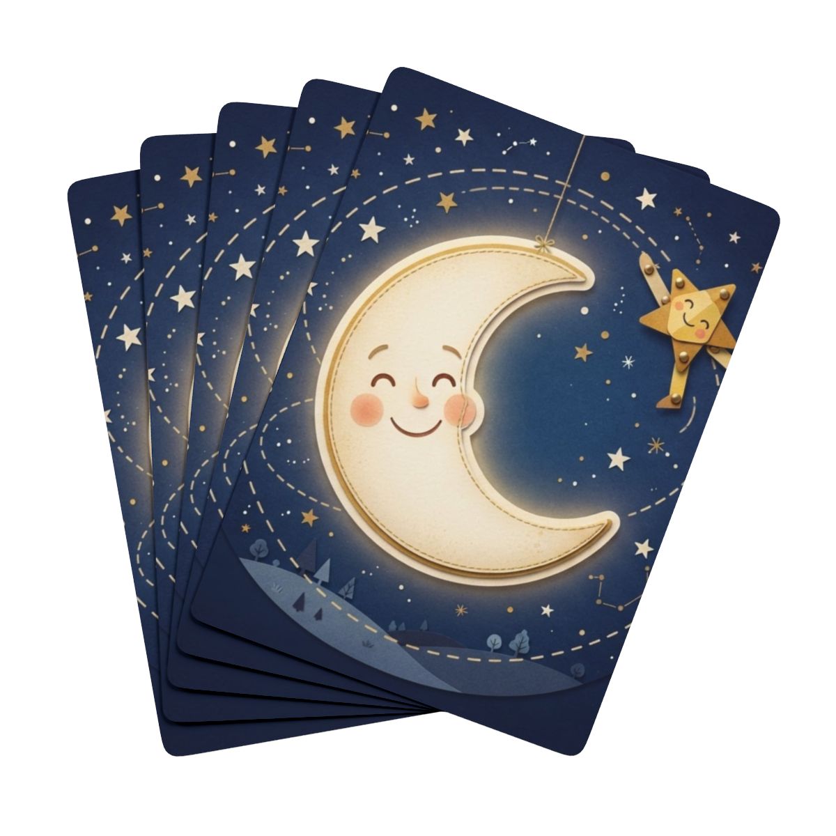 Poker Playing Cards - Celestial Night Game Deck | Echovira...