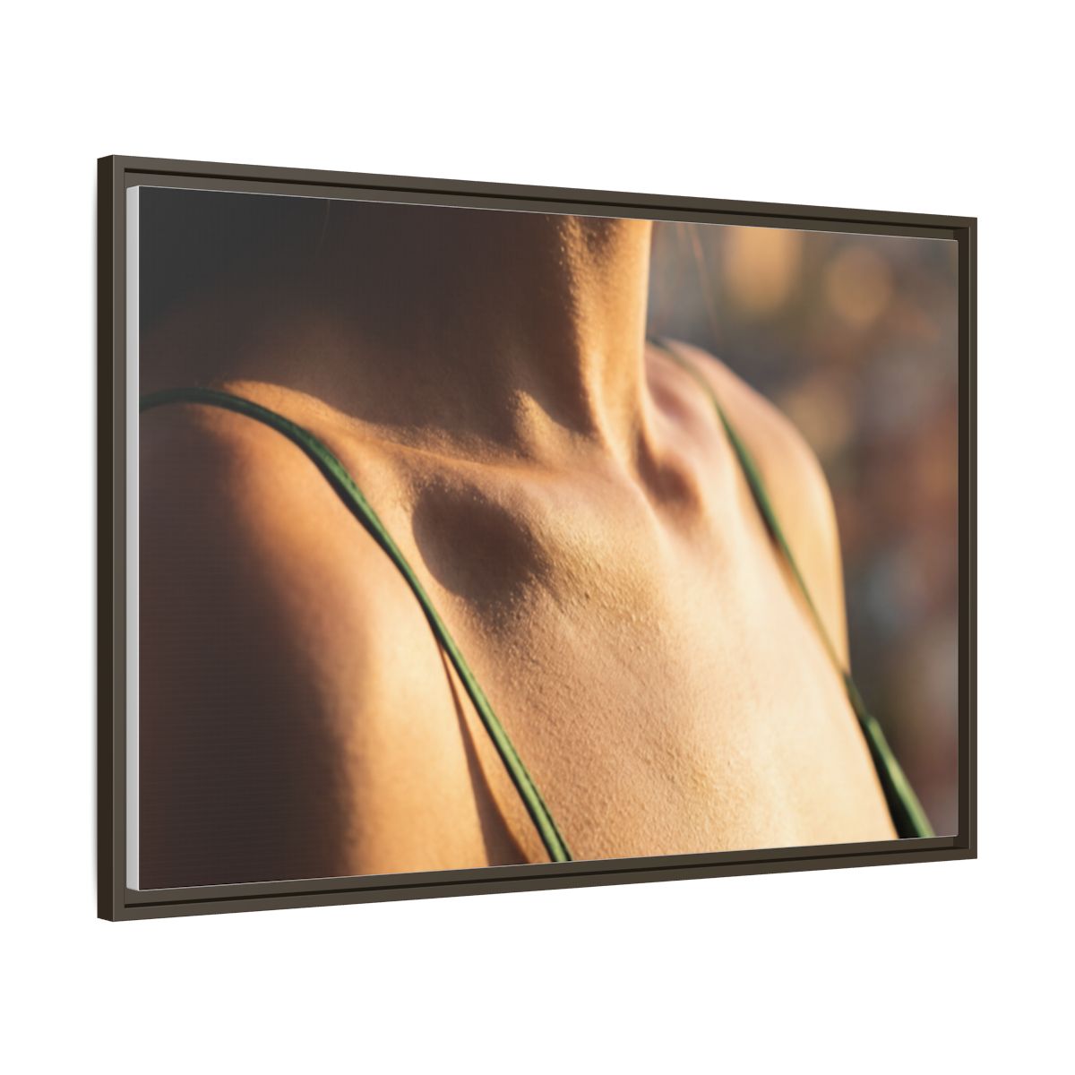 Matte Canvas Framed - Golden Hour Portrait