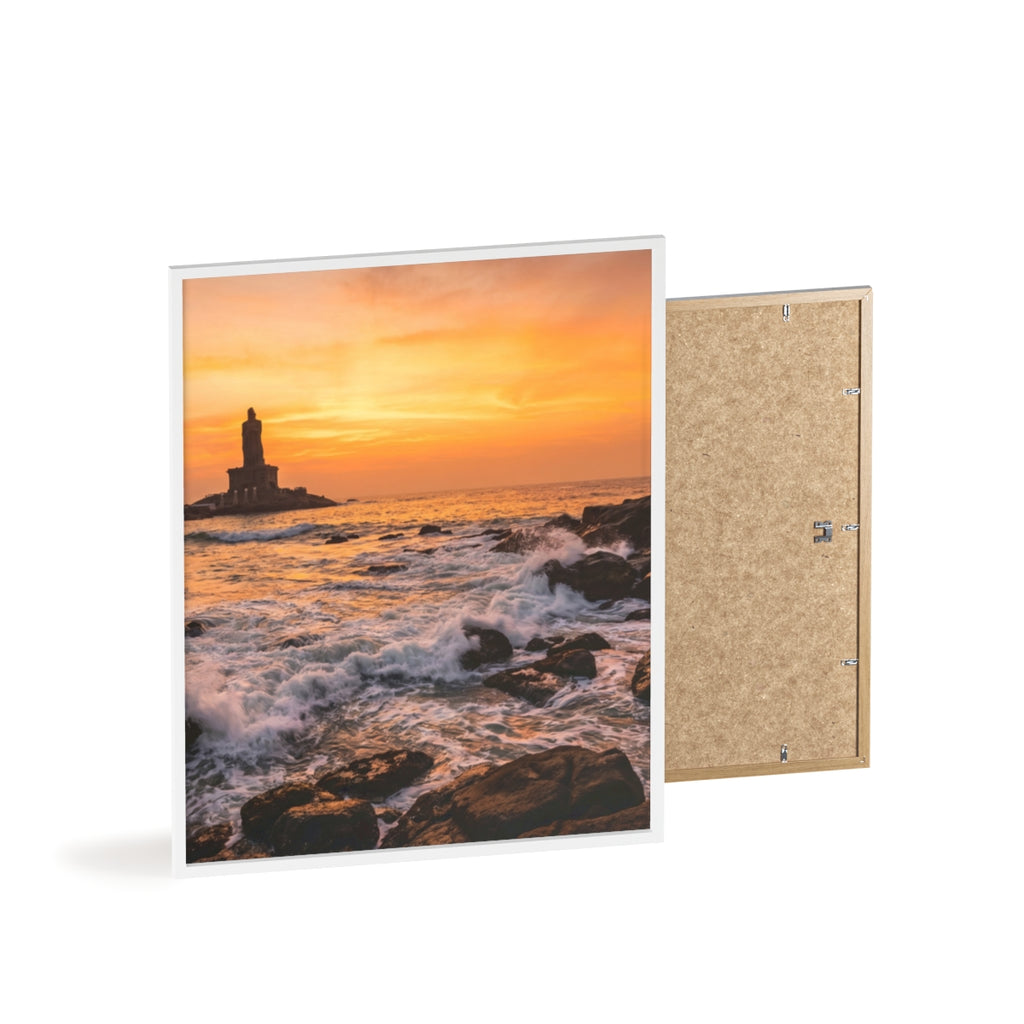 Framed Poster - Golden Hour Horizon