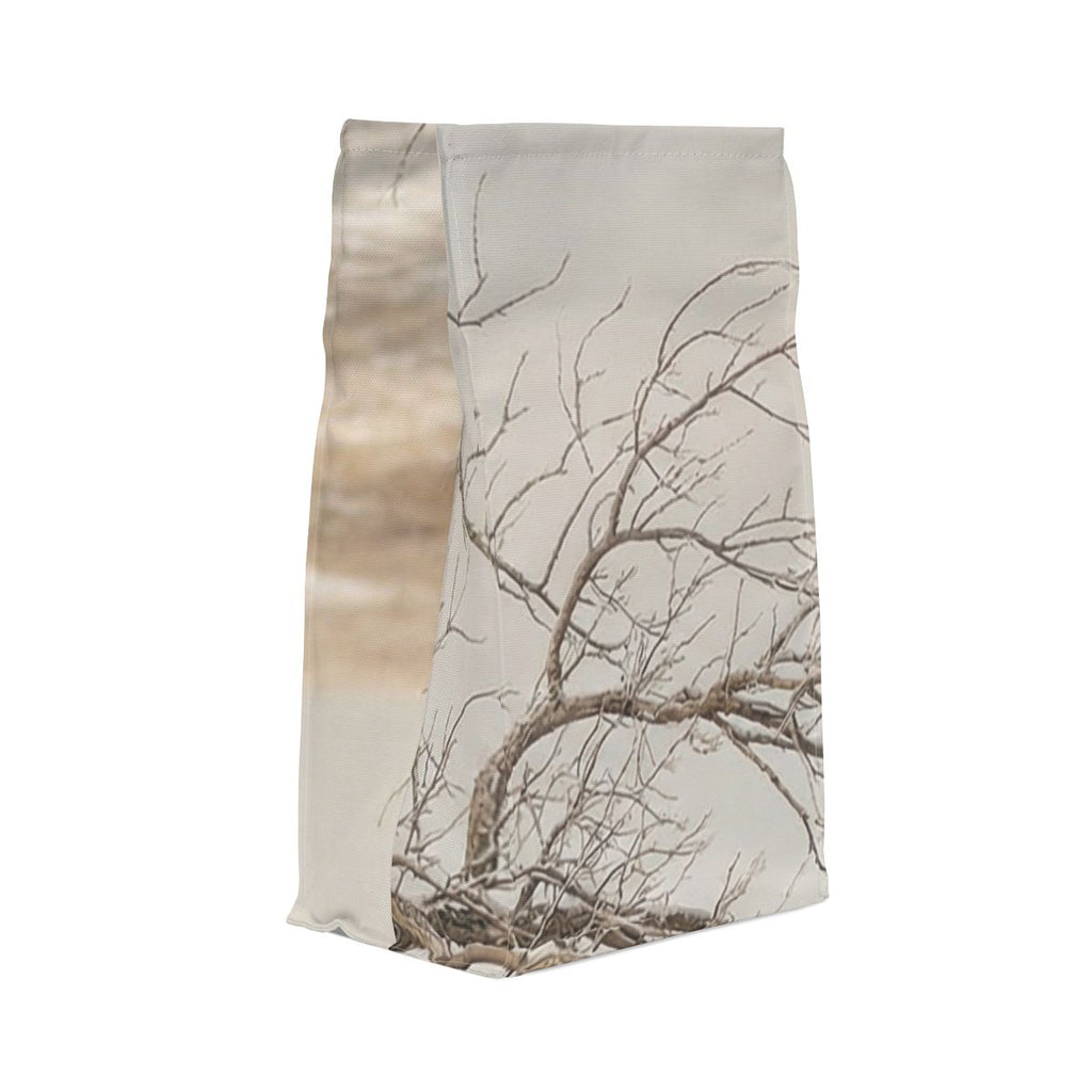Polyester Lunch Bag - Winter Solitude | Echovira Gallery